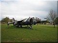 Harrier jump jet at Bletchley Park