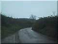SY0585 : Minor road south of Yettington by Sarah Charlesworth