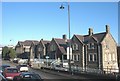 The  original buildings of the Shire Hall in Glanhwfa Road