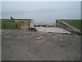 Modest slipway on coastal path from Port Solent to Portchester