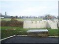 Halling Pumping Station and lone conifer