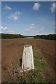 Trig point near Glamis