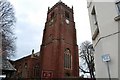 The tower at Paignton parish church