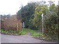 Footpath on Meadow Crescent