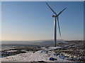 SD8317 : Scout Moor Wind Farm Turbine Tower No 12 by Paul Anderson