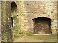 NS5262 : Fireplace in Crookston Castle by Lairich Rig