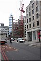 TQ3280 : Building work in Gracechurch Street by John Salmon
