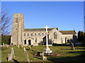 TM1058 : St. Mary's Church, Earl Stonham by Geographer