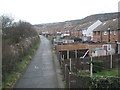 Track behind Hillsley Road