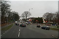 Roundabout on the A6, heading North out of Chorley