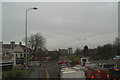 Junction of the A6063 (right) with the A6 at Church Street, 2nd left