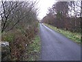 H0631 : Road at Derrylahan by Kenneth  Allen
