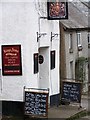 Entrance to the Kings Arms, South Zeal