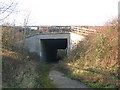 TQ5863 : Subway under the M20 at Crowhurst by Stephen Craven