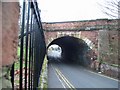 Bridge carrying the East Coast Main Railway line over Romanby Road