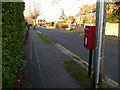 SZ1892 : Christchurch: postbox № BH23 71, Friars Road by Chris Downer
