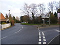 TM2677 : B1116 Laxfield Road, Fressingfield by Geographer