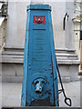 Water pump, Cornhill, EC3 - inscription on front