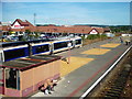 Train at Stratford-Upon-Avon Railway station