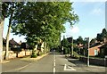 Looking up Padleys Lane from Main Street