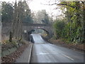 Railway bridge over The Street, Nacton