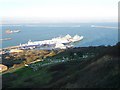 Portland: ships berthed in harbour