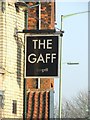 The Gaff pub sign