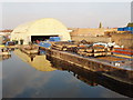 Adelaide Dock - canal maintenance depot