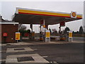 Shell Petrol station on the A43