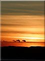 Sunset over Gairloch bay, 1st January 2009