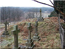 SK0074 : Errwood Hall Cemetery by Gethin Evans