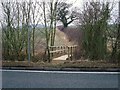 New footbridge carrying the Trent Valley Way north from the A617