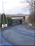 SO9572 : M42 Motorway crossing the Stourbridge Road B4091 by Roy Hughes