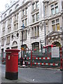 Roadworks in New Broad Street, EC2