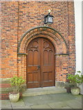 SD5613 : Coppull Parish Church, Doorway by Alexander P Kapp