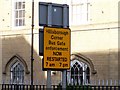 Bus Gate Warning, Hillsborough, Sheffield