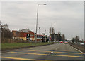 The Greyhound Motel beside the East Lancs Road