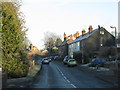 Houses on the road to Wilden