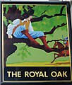 Sign for the Royal Oak