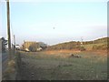 View across potential building sites along the A 5025