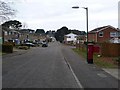 SZ0595 : West Howe: postbox № BH11 301, Littlemoor Avenue by Chris Downer