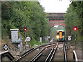 Tracks approaching East Grinstead