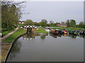 SP1870 : Stratford Canal at Lapworth Junction by A-M-Jervis