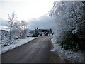 NH1701 : Cottage on Corner in Inchlaggan by Sarah McGuire