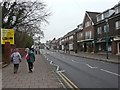 Knowle High Street, looking south.