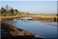 Small weir on the River Clyst