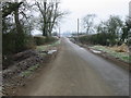 View along Minety Lane to Oaksey Ford Bridge