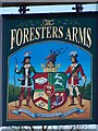 Sign for the Foresters Arms, Frogham