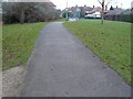 Path on Manor Park Toton