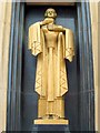 Statue in Clydebank War Memorial